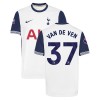 Officiële Voetbalshirt Tottenham Hotspur Van De Ven 37 Thuis 2024-25 - Heren